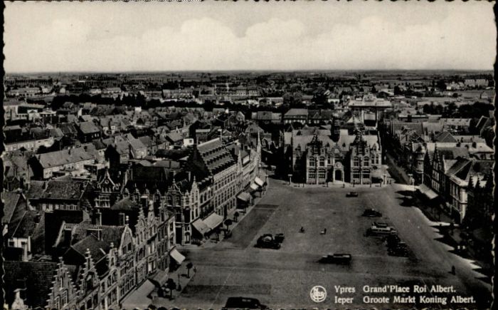 Ypern Ypres Ypres Leper Grand Place Roi Albert Groote Markt Koning Albert