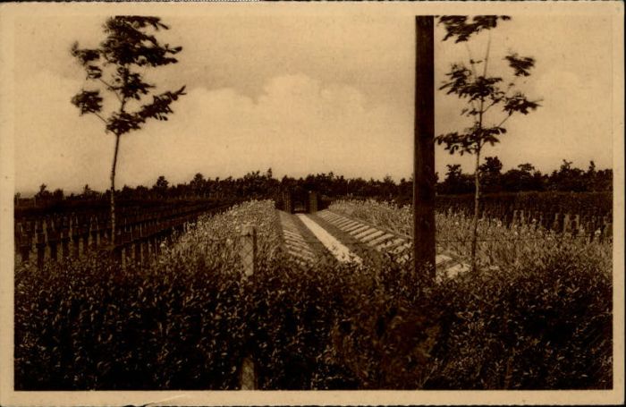 Zillebeke Oost-Vlaanderen Zillebeke Deutscher Kriegerfriedhof Dui