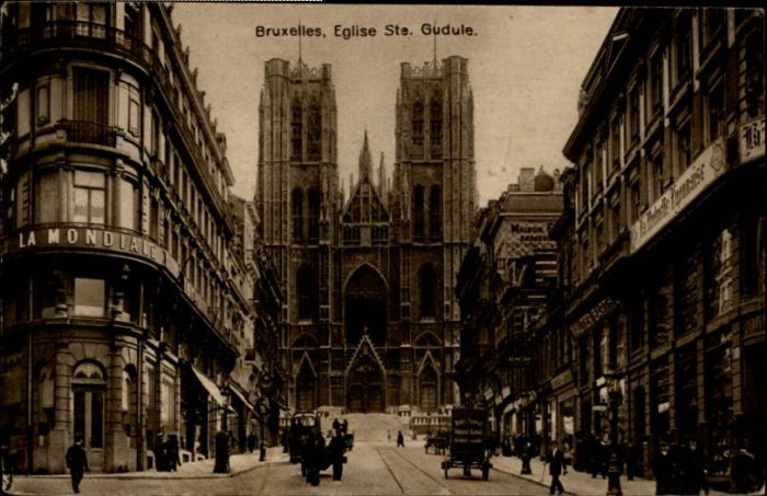 Bruxelles Bruessel Eglise Ste. Gudule