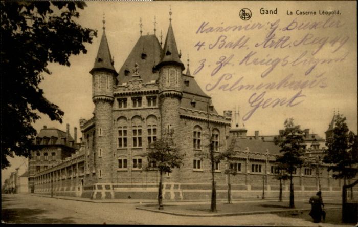 Gand Belgien Gand Caserne Leopold