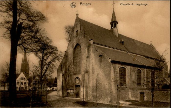 Bruges BRUGGE Belgie Bruges Chapelle Beguinage