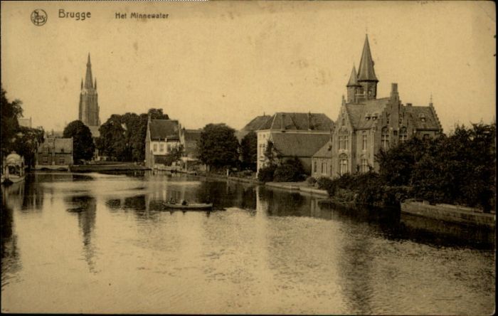 BRUGGE Bruges Belgie Minnewater
