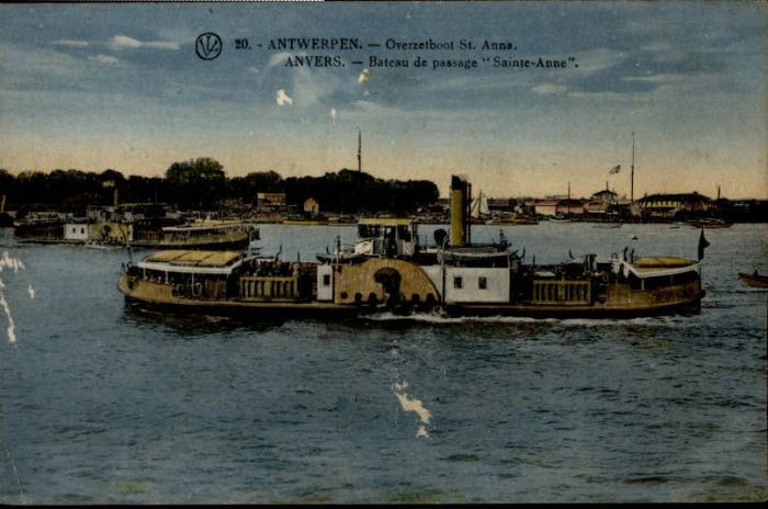 Antwerpen Anvers Overzetboot Bateau St. Anne