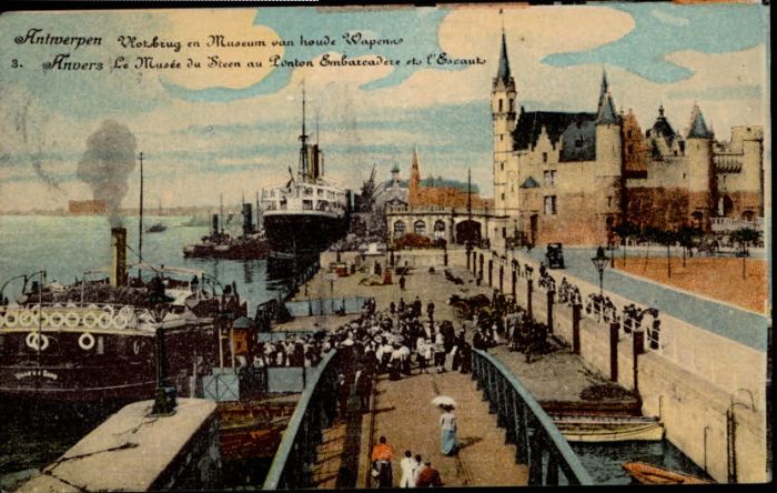 Antwerpen Anvers Musee Stehen