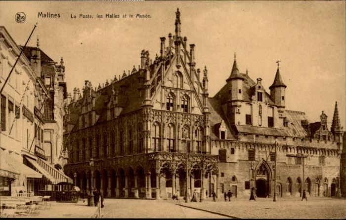 Malines Mechelen Flandre Malines Post Halles Musee
