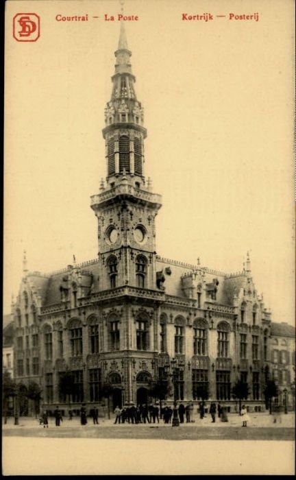 Courtrai KORTRIJK Flandre Belgie Courtrai Kortrijk Post