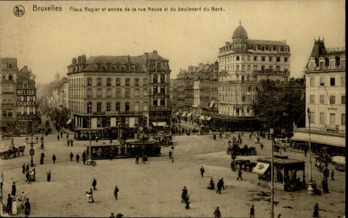 Bruxelles Bruessel Place Rogier