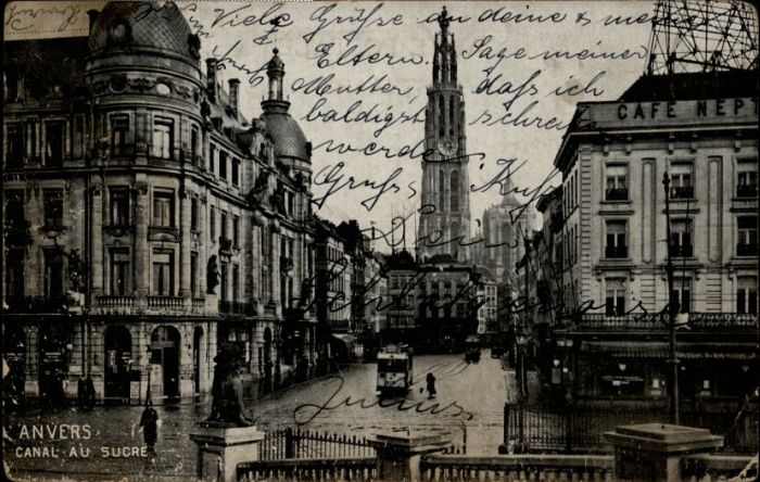 Anvers Antwerpen Anvers Canal sucre