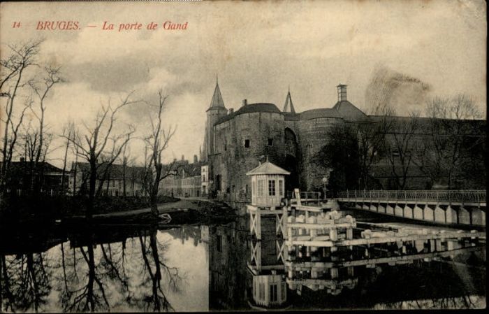 Bruges BRUGGE Belgie Bruges Porte Gand