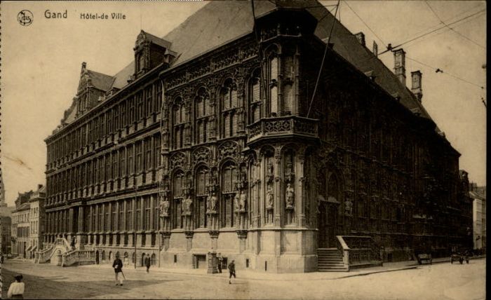 Gand Belgien Gand Hotel de Ville