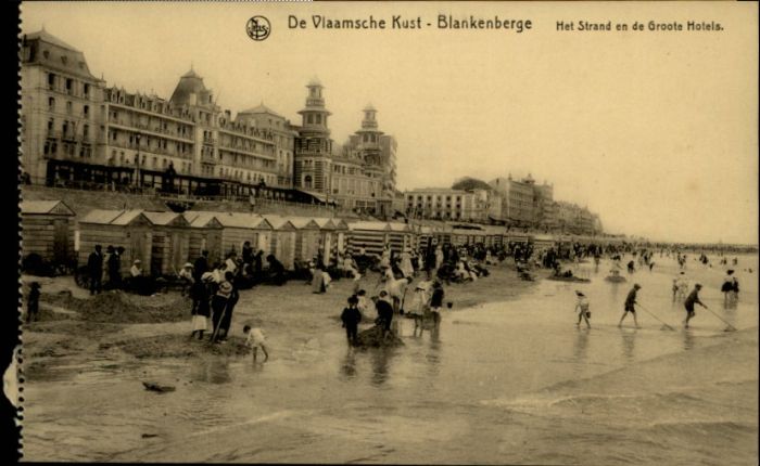 Blankenberghe Strand Groote Hotel