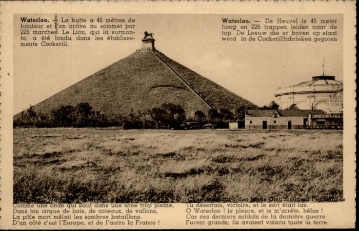 WATERLOO  Bruessel Brussels BRUXELLES Waterloo