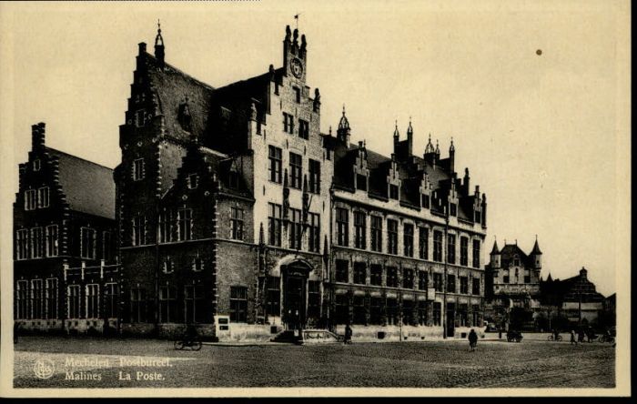 Mechelen Malines Poste Postbureel