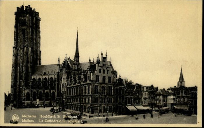 Mechelen Malines Hoofdkerk St. Rombout Cathedrale St. Ro