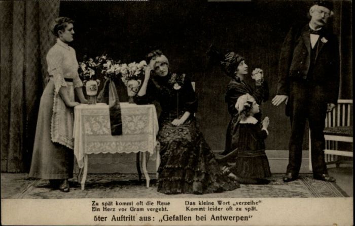 Wolkenstein Groeden Wolkenstein [Stempelabschlag] Schauspiel Gefallen bei Antwer