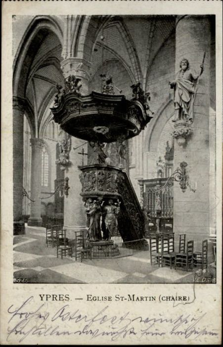 Ypern Ypres Ypres Eglise St. Martin
