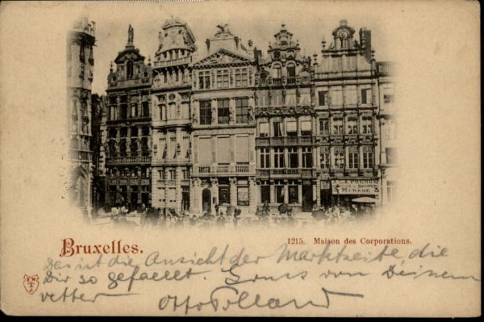 Bruxelles Bruessel Maison Corporations