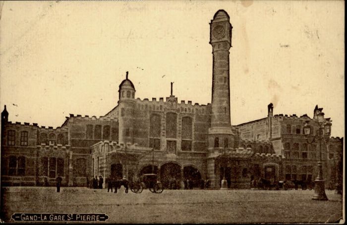 Gand Belgien Gand Gare St. Pierre