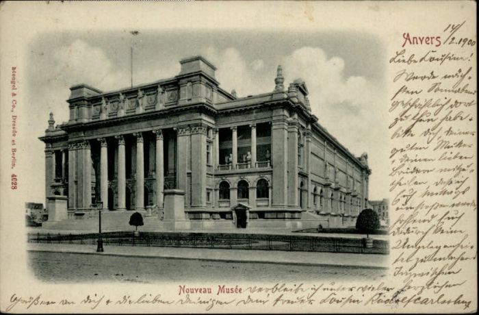 Anvers Antwerpen Anvers Musee