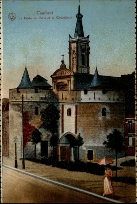 Cambrai Porte Paris Cathedrale