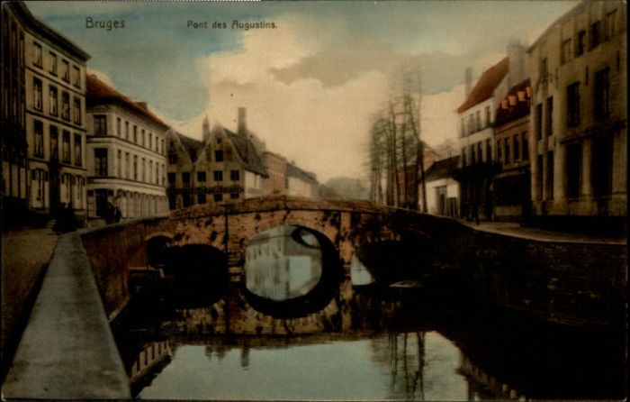 Bruges BRUGGE Belgie Bruges Pont Augustins