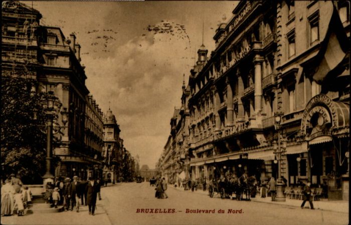 Bruxelles Bruessel Boulevard