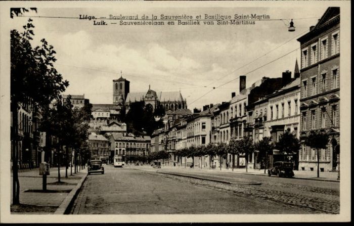 Liege Luettich Liege Luik Boulevard Sauveniere Basilique Saint-Martin