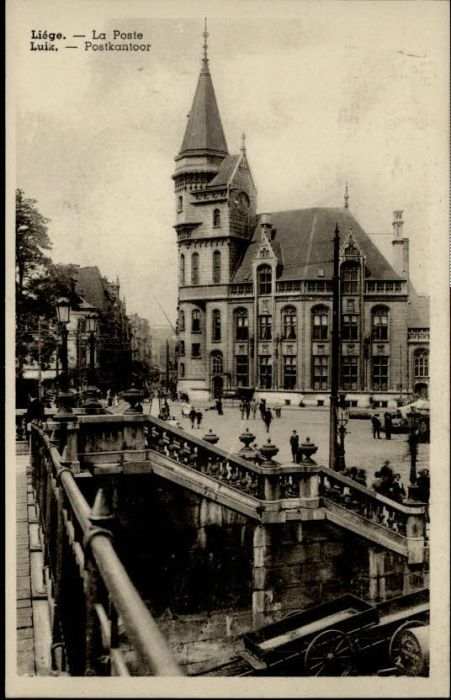 Liege Luettich Liege Luik Poste Postkantoor