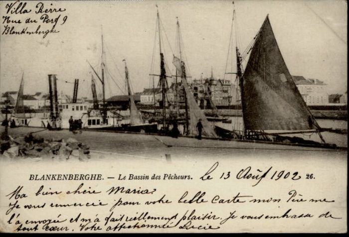 Blankenberghe Bassin Pecheurs