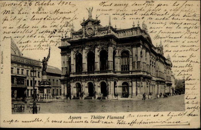Anvers Antwerpen Anvers Theatre Flamand