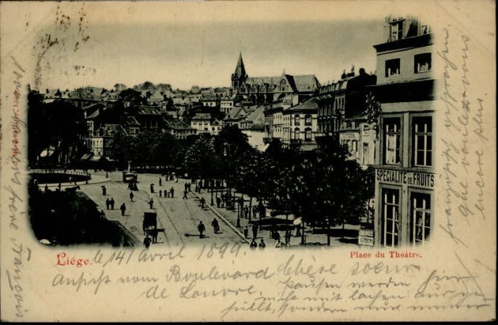 Liege Luettich Liege Place Theatre