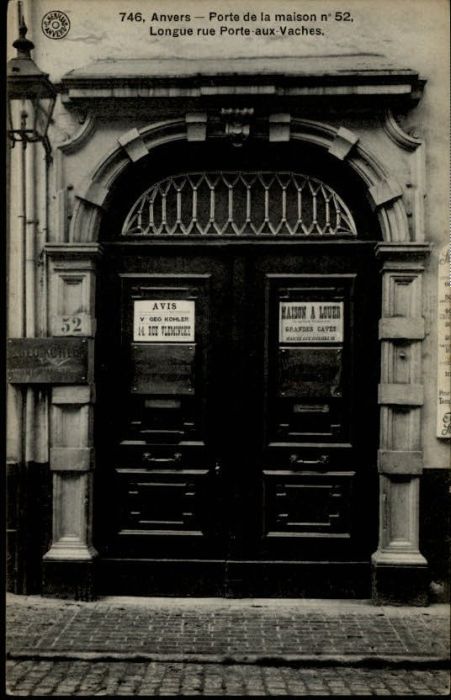 Anvers Antwerpen Anvers Porte Maison