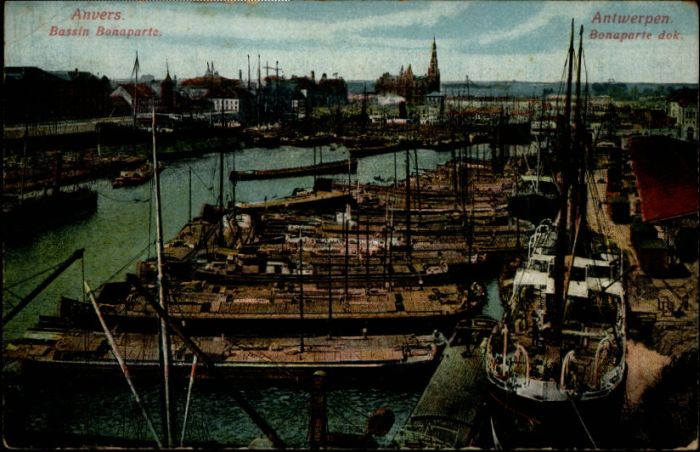 Anvers Antwerpen Bassin Bonaparte