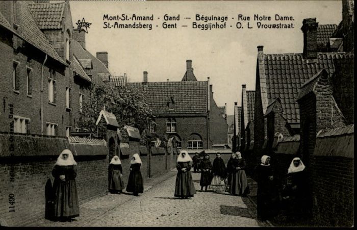 Mont-Saint-Amand St. Amandsberg Gand Gent Beguinage Rue