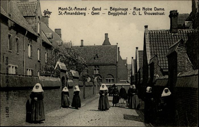 Mont-Saint-Amand St. Amandsberg Gand Gent Beguinage Rue