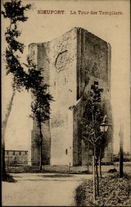 NIEUPORT Nieuwpoort West-Vlaanderen Belgie Nieuport Tour Templiers