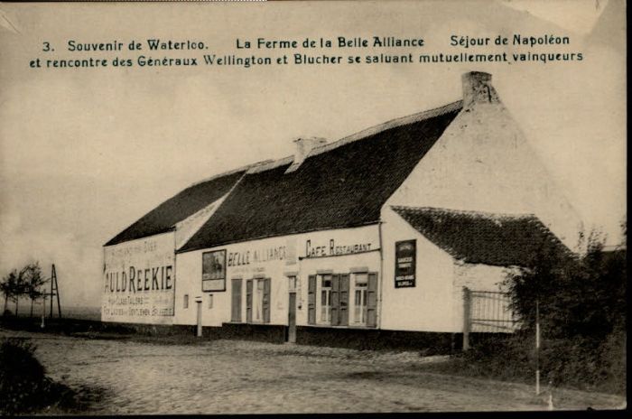 WATERLOO  Bruessel Brussels BRUXELLES Waterloo Ferme Belle Alliance Cafe Rest