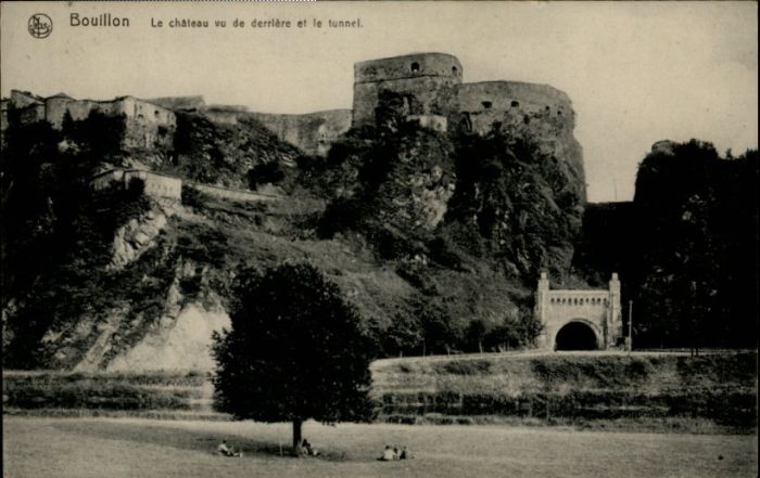 Bouillon Wallonne Bouillon Chateau Tunnel