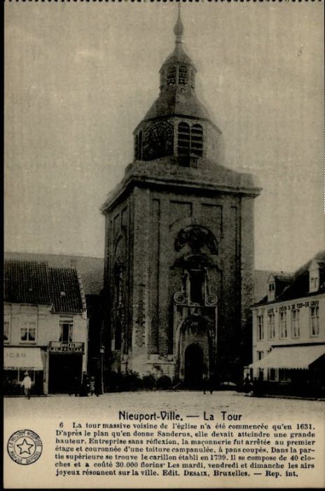 NIEUPORT Nieuwpoort West-Vlaanderen Belgie Nieuport Ville Tour