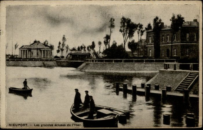 NIEUPORT Nieuwpoort West-Vlaanderen Belgie Nieuport Grand Ecluse Yser