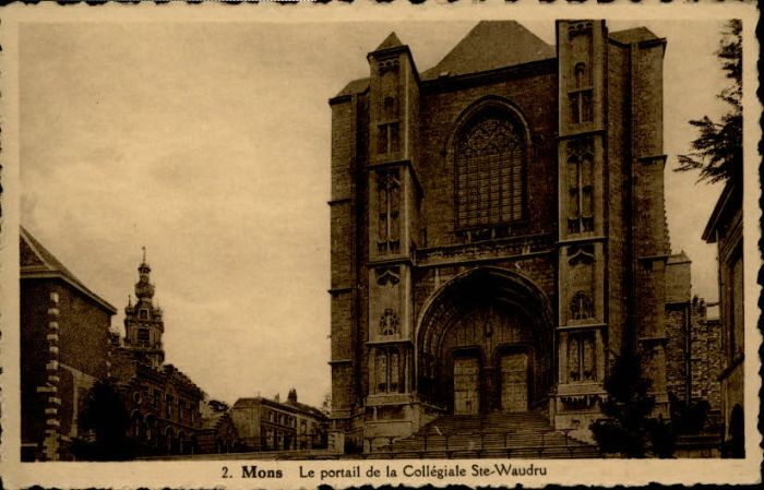 Mons Hainaut Mons Collegiale Ste. Waudru