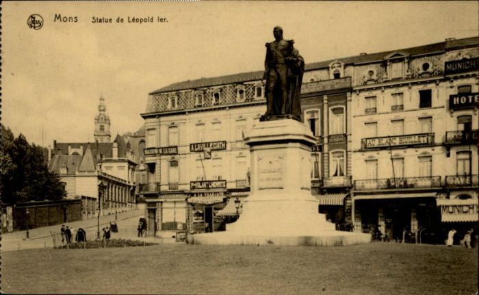 Mons Hainaut Mons Statue Leopold