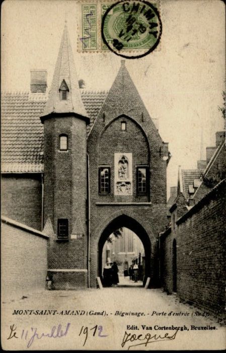 Mont-Saint-Amand Gand Beguinage Porte