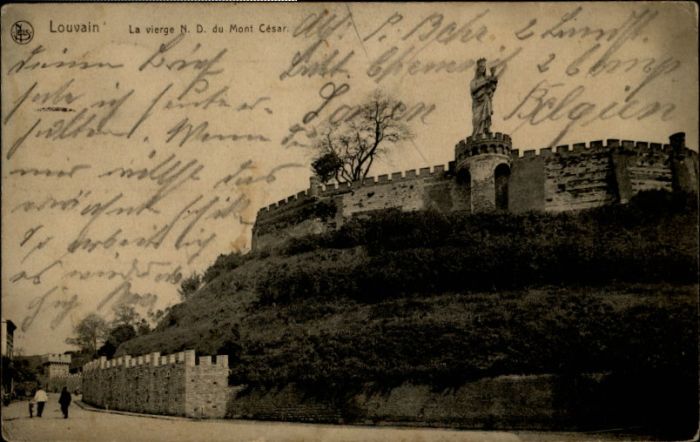 Louvain Flandre Louvain Vierge Mont Cesar