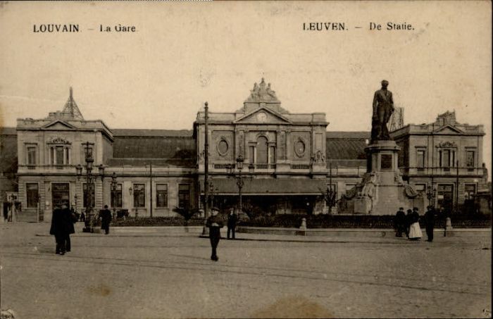 Louvain Flandre Louvain Leuven Gare Statie