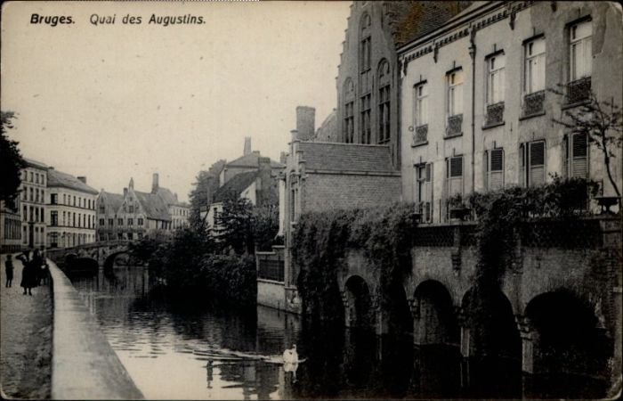 Bruges BRUGGE Belgie Bruges Quai Augustins