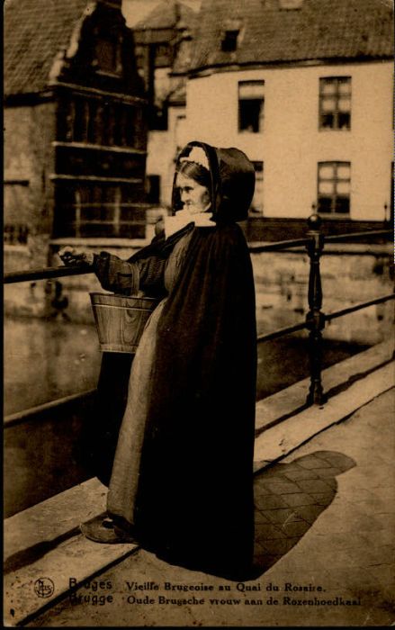 Bruges BRUGGE Belgie Bruges Brugge Brugeoise Quai Rosaire Brugsche Rozenhoedkaai
