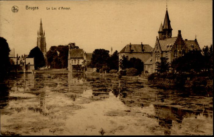Bruges BRUGGE Belgie Bruges Lac Amour