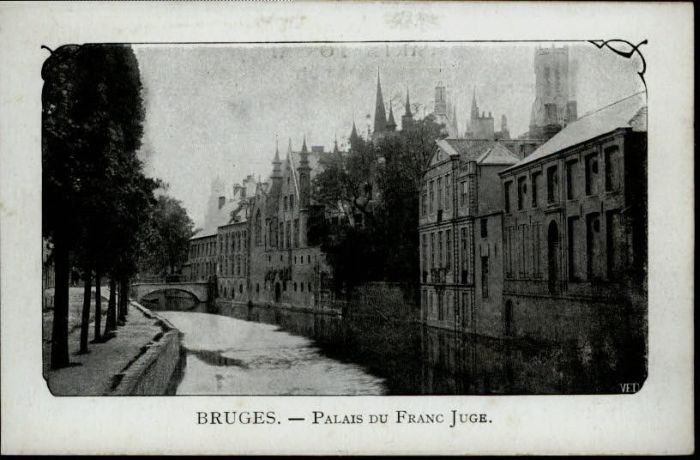 Bruges BRUGGE Belgie Bruges Palais Franc Juge