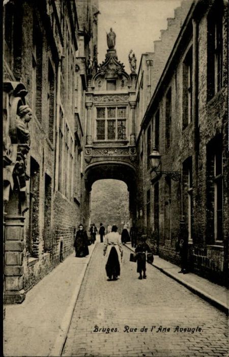 Bruges BRUGGE Belgie Bruges Rue Ane Aveugle